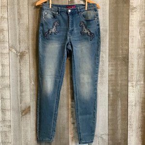 Catherine Malandrino Skinny Festival Jeans SZ 6 NWOT